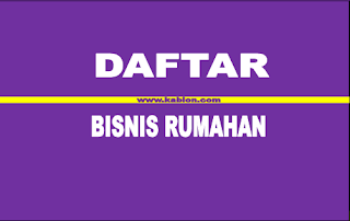 Bisnis Rumahan yang Menguntungkan