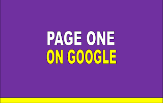 Halaman Pertama Google Cara agar tulisan masuk halaman pertama